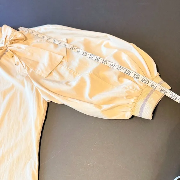 Summum Australia ecru top size 42 (Medium), lightweight batist cotton blend - Picture 6 of 15